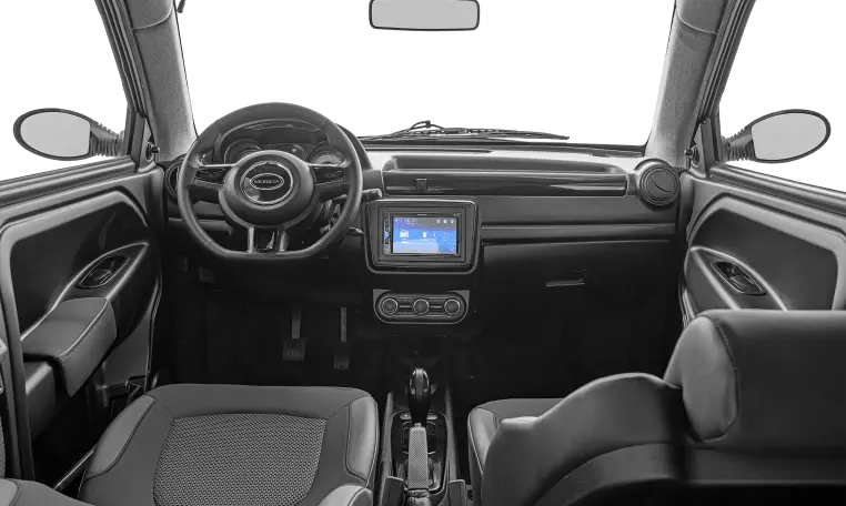 Microcar MGO 6X interior